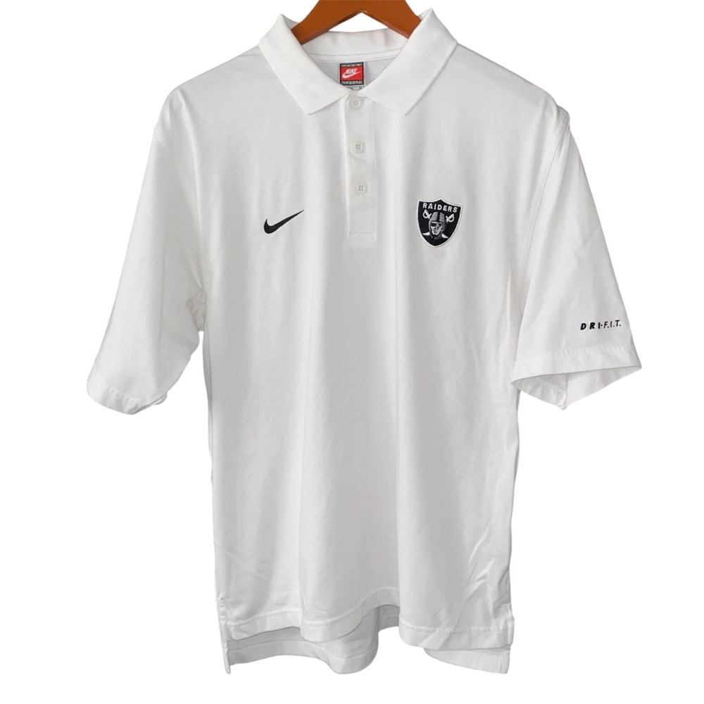 Vintage Nike Raiders Polo Shirt Large